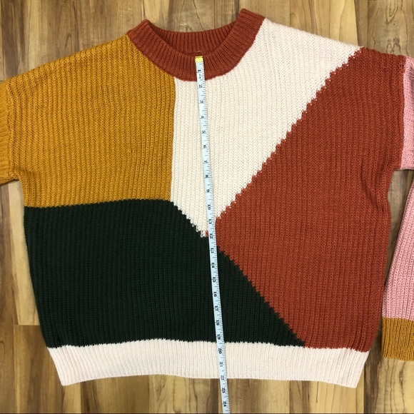 Hem & Thread Color block Crewneck sweater - Picture 12 of 13